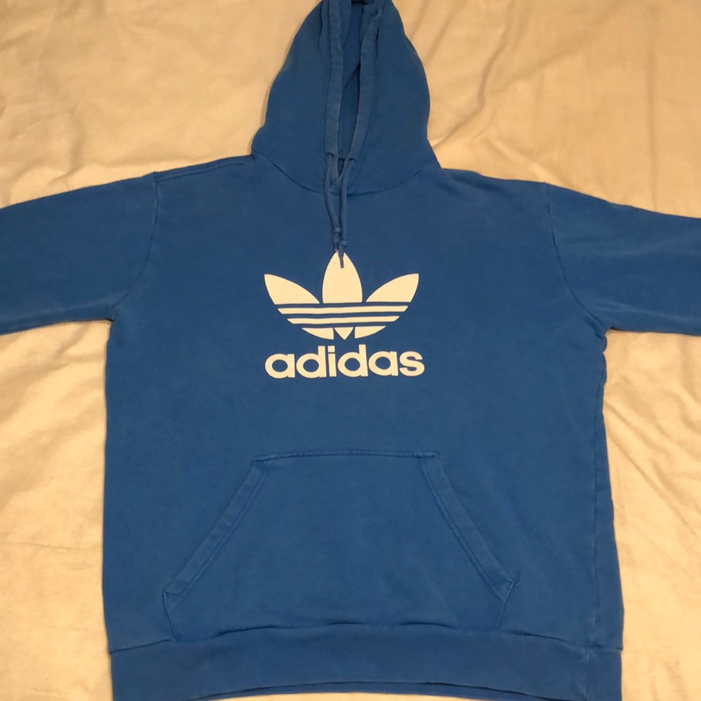 Sky Blue Adidas Hoodie
